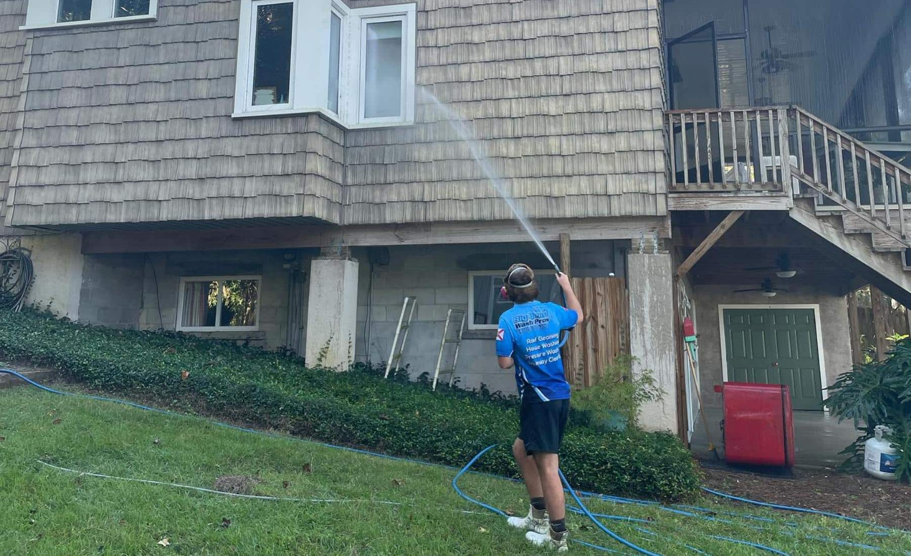 Exterior house washing featured by Big Bend Wash Pros